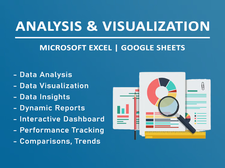 Data Analysis & Dashboard Visualization in Excel and Google Sheet